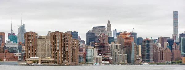 Midtown Manhattan skyline panorama — Stock fotografie
