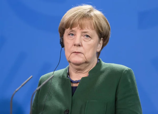 Bundeskanzlerin der Bundesrepublik Deutschland angela merkel — Stockfoto