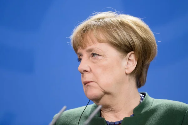 Kancléřka Angela Merkelová Spolkové republiky Německo — Stock fotografie
