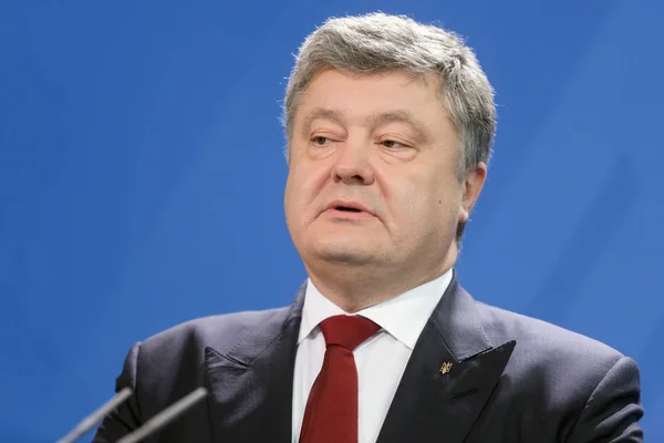 Presidente da Ucrânia Petro Poroshenko — Fotografia de Stock