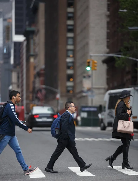 Manhattan escena de la calle —  Fotos de Stock