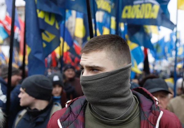 March of National Dignity in Kyiv — Stock Photo, Image