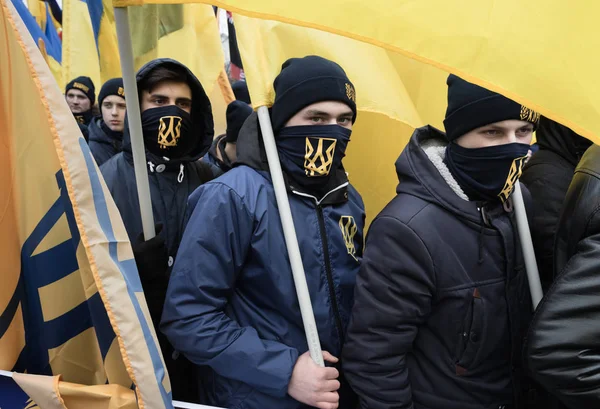 Marzo di dignità nazionale a Kiev — Foto Stock