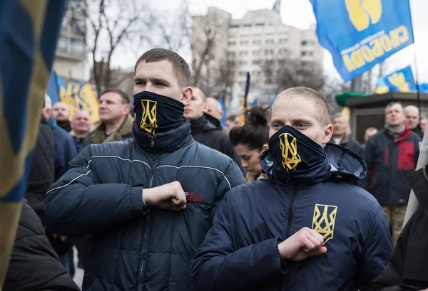 Kiev Ulusal asalet Mart — Stok fotoğraf
