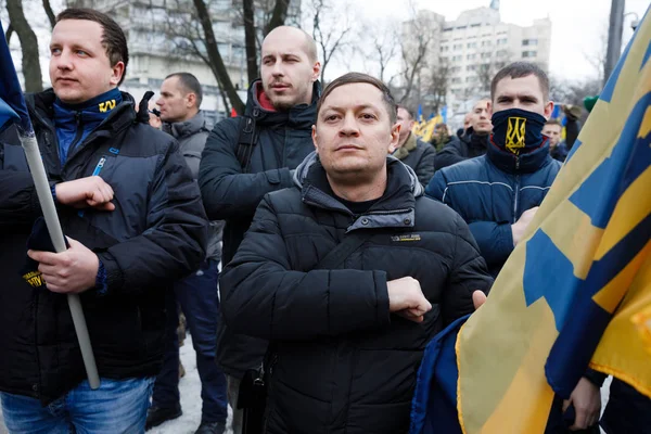 Marcha da dignidade nacional em Kiev — Fotografia de Stock