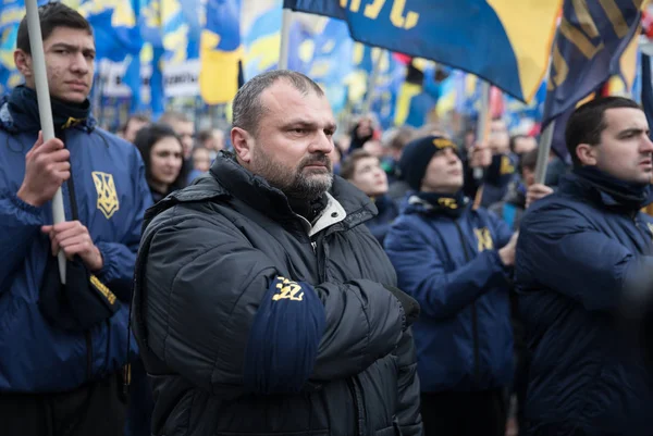 Marche de la dignité nationale à Kiev — Photo