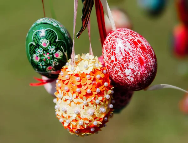 Colorful easter eggs — Stock Photo, Image