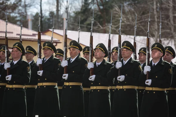 3. évfordulója alkalmából az ukrán nemzeti gárda létrehozása — Stock Fotó