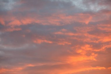 Dramatik gün batımı gökyüzü