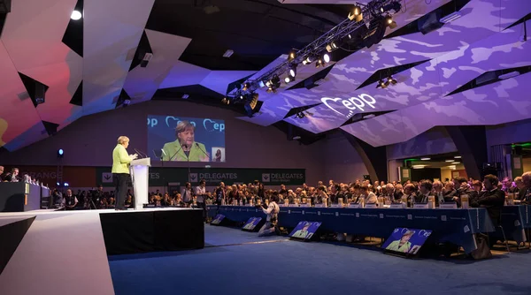 Kansler av Förbundsrepubliken Tysklands Angela Merkel — Stockfoto