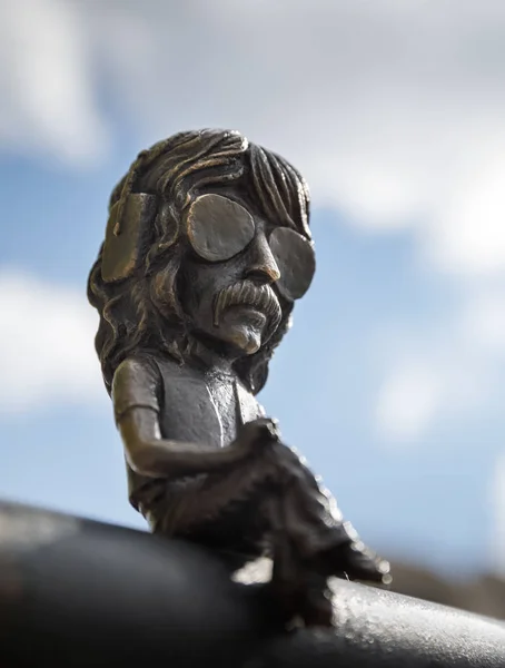 Mini statue of Jon Lord — Stock Photo, Image