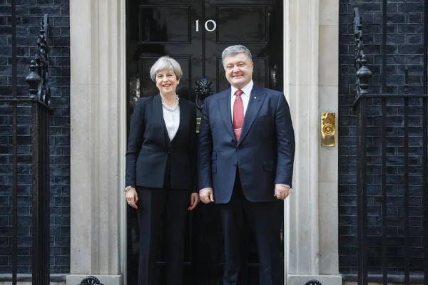 Список прем'єр-міністрів Великобританії Терези може — стокове фото
