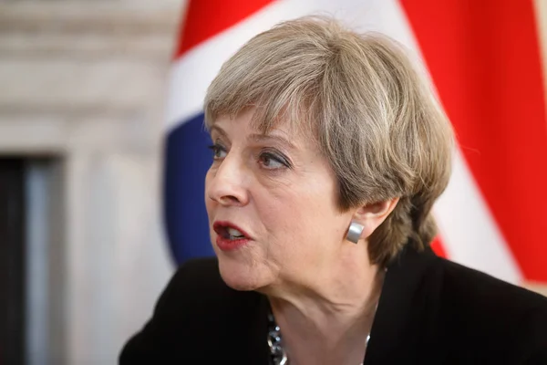 Primer Ministro del Reino Unido Theresa May —  Fotos de Stock