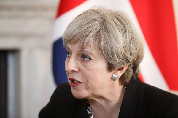 Primo Ministro del Regno Unito Theresa May — Foto Stock