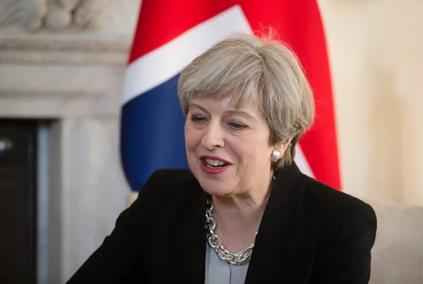 Primer Ministro del Reino Unido Theresa May —  Fotos de Stock