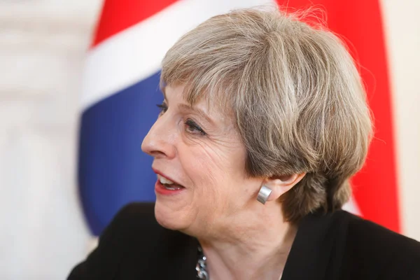 Primer Ministro del Reino Unido Theresa May —  Fotos de Stock