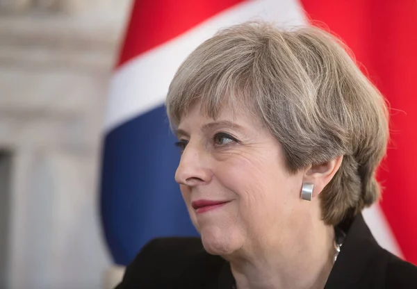 Primo Ministro del Regno Unito Theresa May — Foto Stock