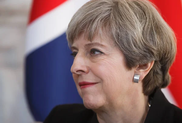 Primo Ministro del Regno Unito Theresa May — Foto Stock
