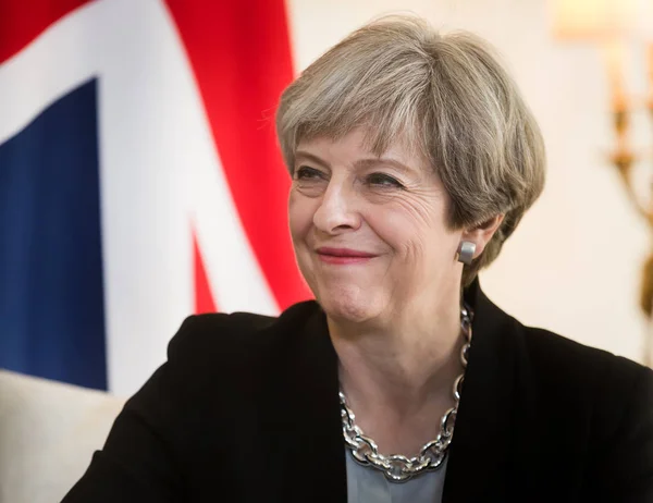 Primo Ministro del Regno Unito Theresa May — Foto Stock