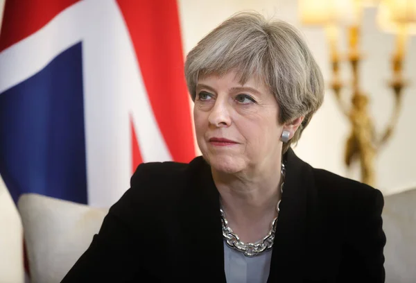 Primo Ministro del Regno Unito Theresa May — Foto Stock