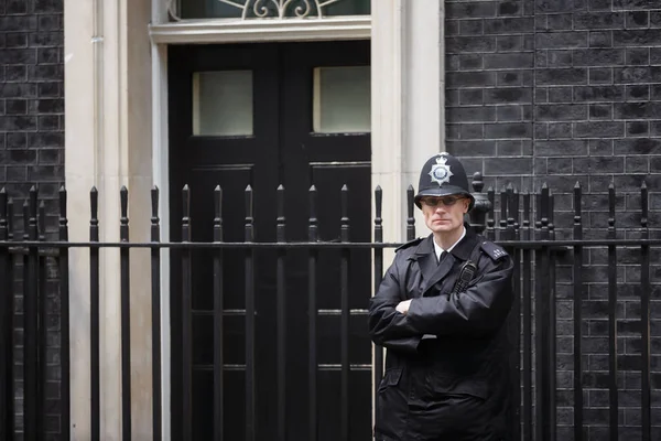 Polícia Metropolitana de serviço em Londres — Fotografia de Stock