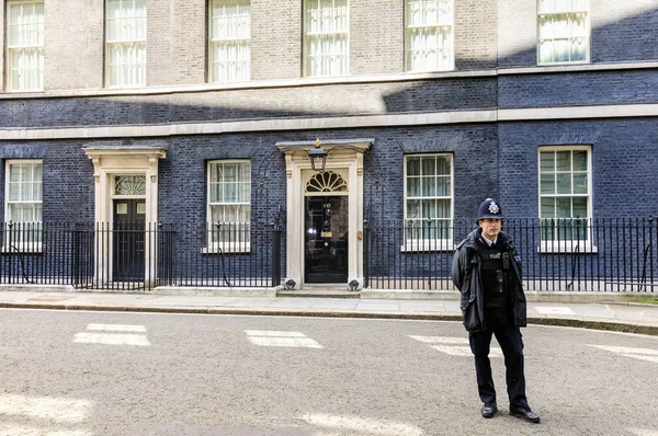 Митрополит поліцейський на чергуванні в Лондоні — стокове фото