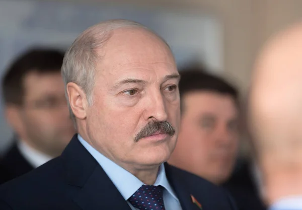 Prezident Běloruska Alexandr Lukašenko — Stock fotografie