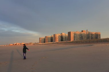 Rockaway Park, Nyc sabahın erken saatlerinde