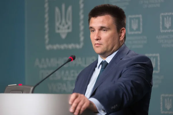 Міністр закордонних справ України Павла Klimkin — стокове фото