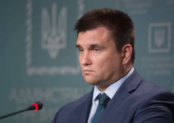 Minister spraw zagranicznych Ukrainy Pawło Klimkin — Zdjęcie stockowe