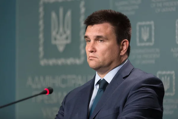 Minister av utländska angelägenheter av Ukraina Pavlo Klimkin — Stockfoto