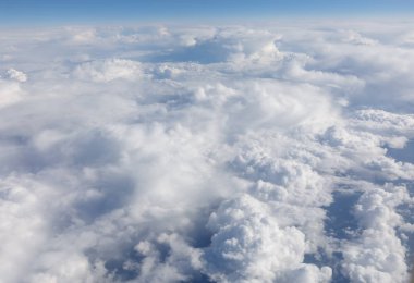 Bulutlu güzel gökyüzü