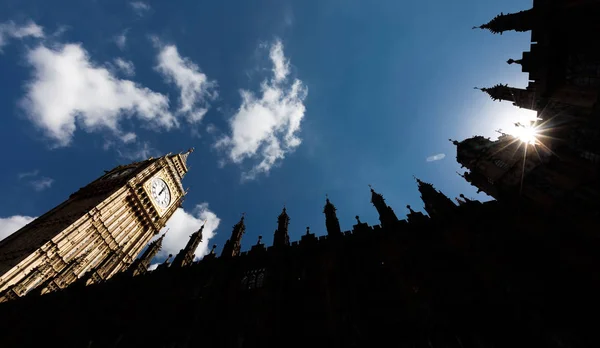 Біг-Бен (Елізабет вежі) в Лондоні — стокове фото