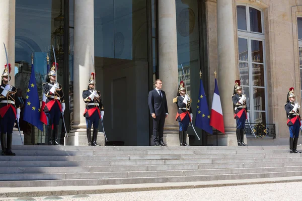 French President Emmanuel Macron — Stock Photo, Image