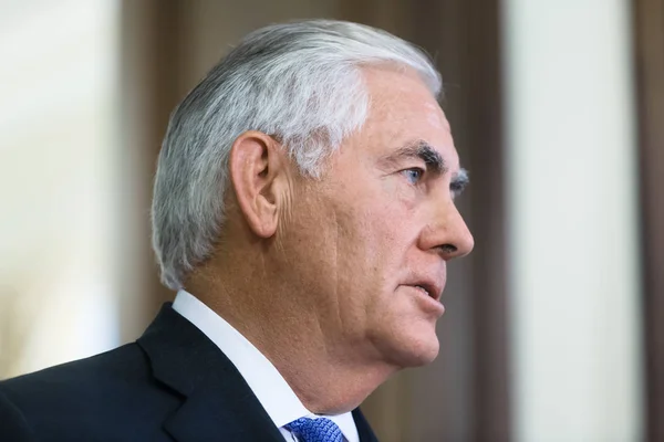 Nas sekretarz stanu Rex Tillerson — Zdjęcie stockowe