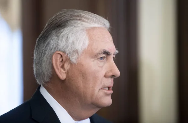 Nas sekretarz stanu Rex Tillerson — Zdjęcie stockowe