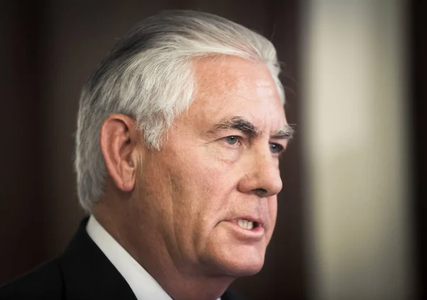 Secretario de Estado de los Estados Unidos Rex Tillerson — Foto de Stock