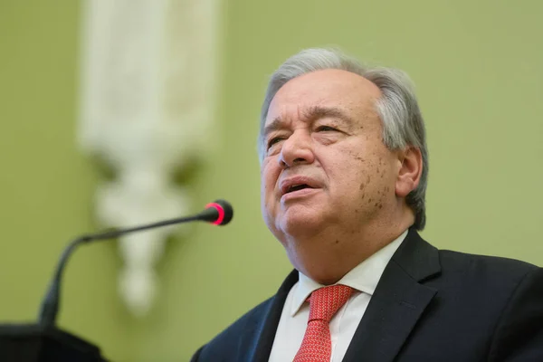 UN Secretary-General Antonio Guterres — Stock Photo, Image