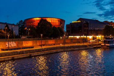 Konser Salonu büyük Amber Liepaja, Letonya