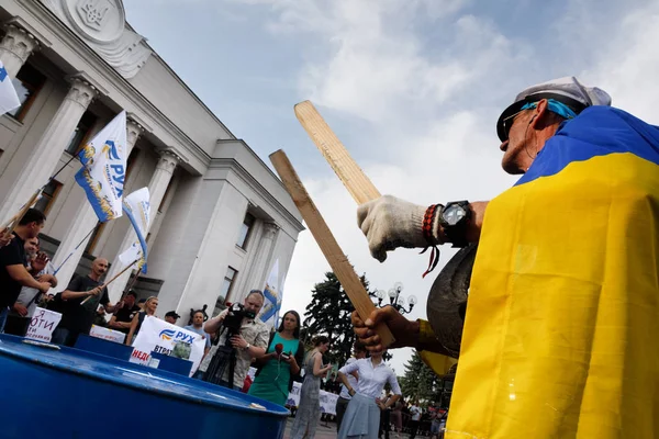 Mötet mot korruption i Kiev — Stockfoto