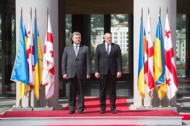 Devlet Ukrayna Cumhurbaşkanı Gürcistan'a ziyaret.