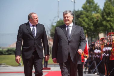 Devlet Ukrayna Cumhurbaşkanı Gürcistan'a ziyaret.