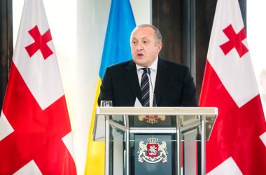 Devlet Ukrayna Cumhurbaşkanı Gürcistan'a ziyaret