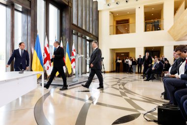 Devlet Ukrayna Cumhurbaşkanı Gürcistan'a ziyaret