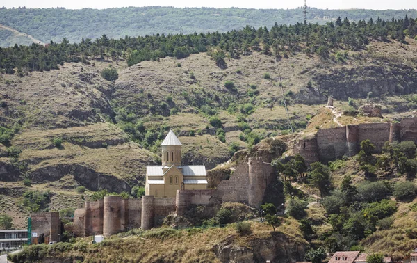 Narikala pevnost v Tbilisi — Stock fotografie