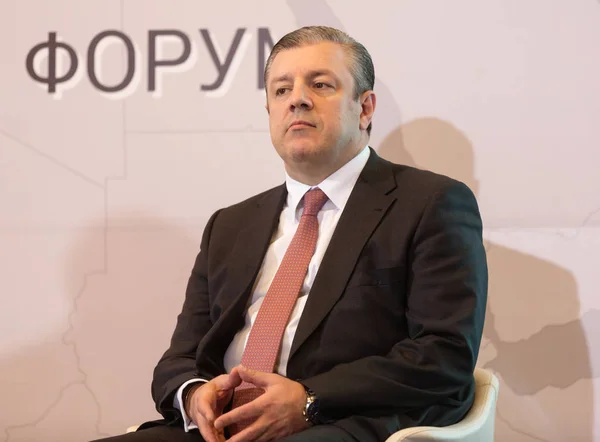 Прем'єр-міністр Грузії Георгій Kvirikashvili — стокове фото