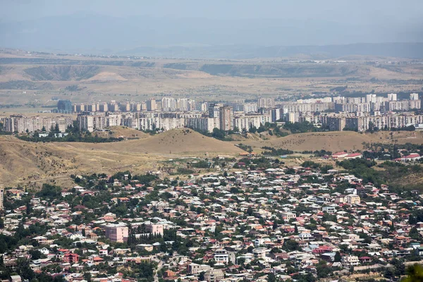 Skylin aéreo de Tiflis — Foto de Stock