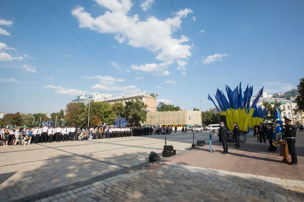 Policía Nacional de Ucrania — Foto de Stock