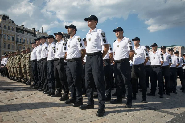 Nationale politie van Oekraïne — Stockfoto
