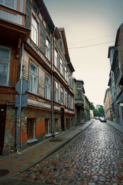 Straten van Liepaja, Letland — Stockfoto